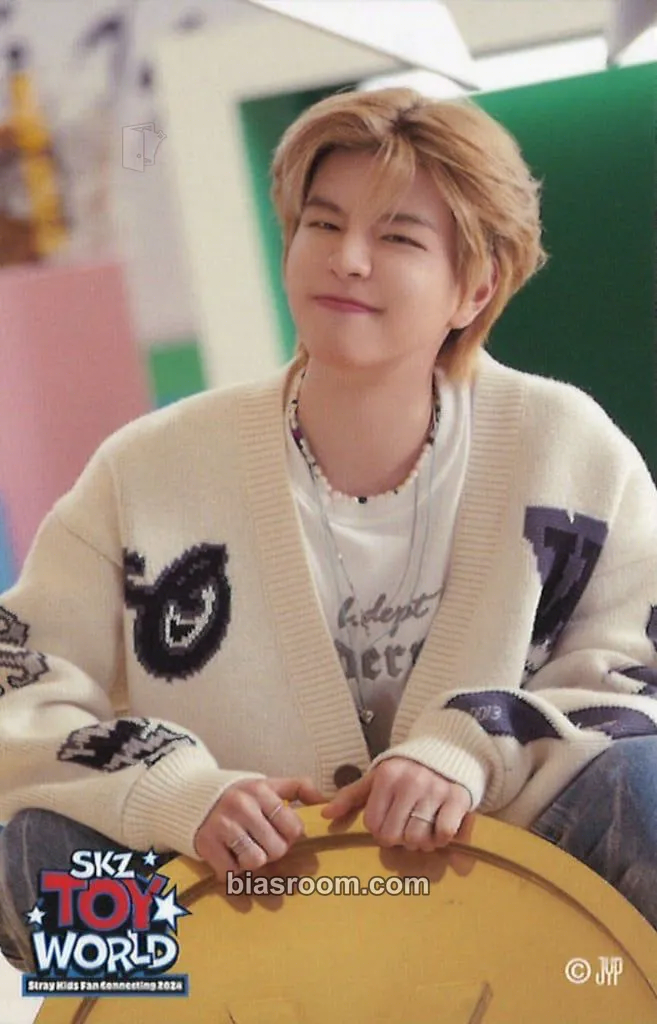 Seungmin SKZ Toy World-Fan Connecting 2024 Photocard - Stray Kids - Stray Kids K-pop photocard