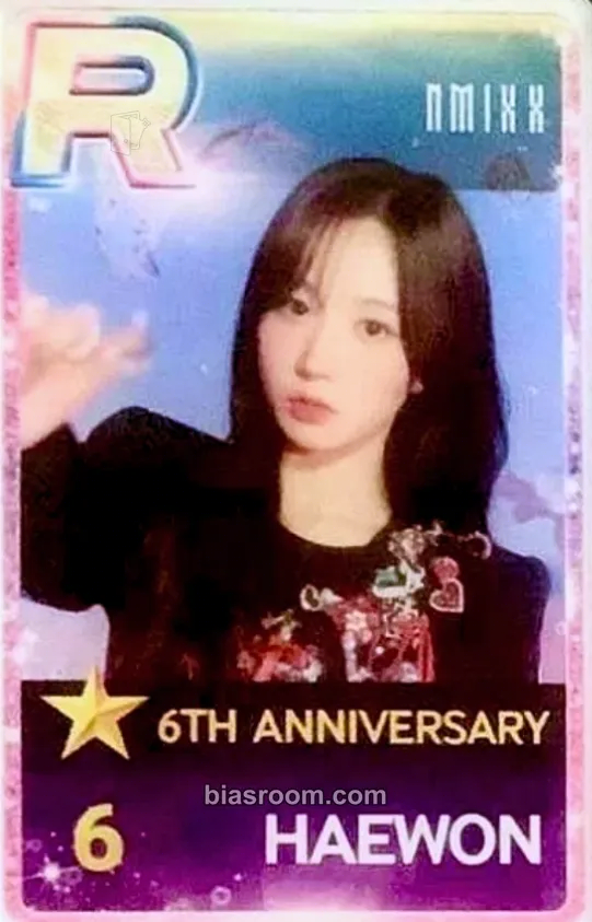 Haewon SuperStar Events Photocard - NMIXX - NMIXX K-pop photocard