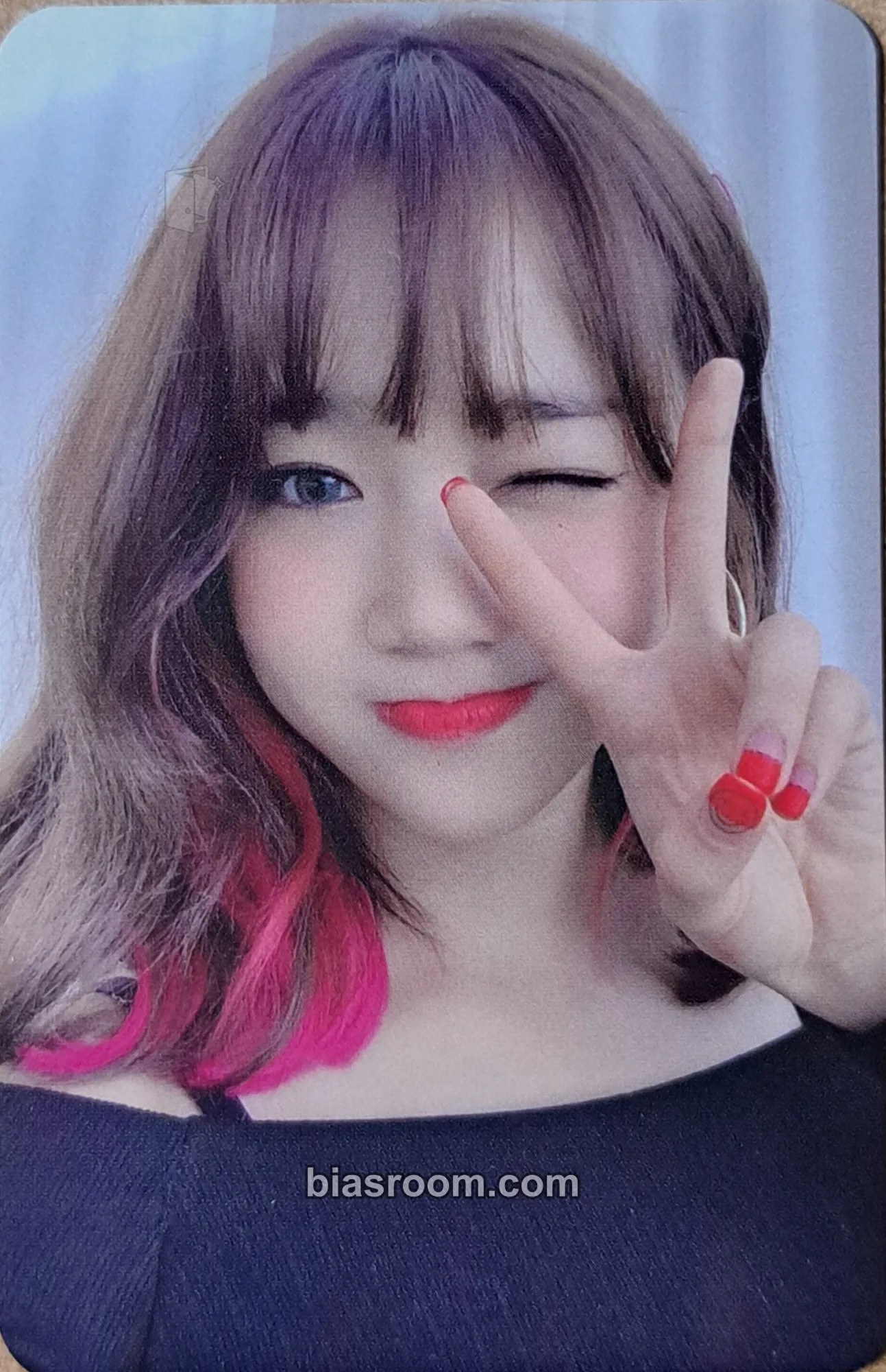 Choi Yoojung LOCK END LOL Photocard - Weki Meki - Weki Meki K-pop photocard