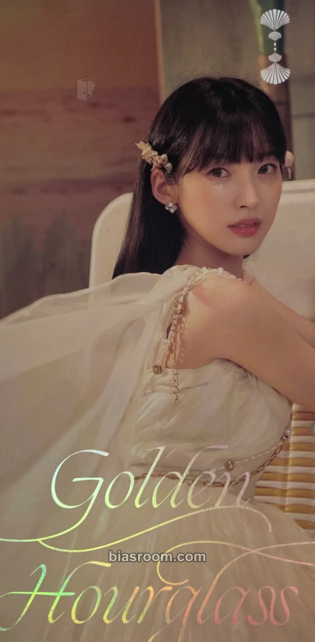 Arin Golden Hourglass Photocard - OH MY GIRL - OH MY GIRL K-pop photocard