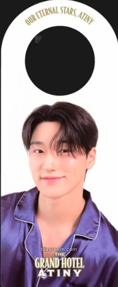 San 6th Atiny Membership kit - The Grand Hotel Atiny Photocard - ATEEZ - ATEEZ K-pop photocard