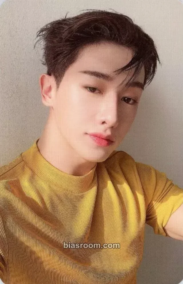 Wonho - Wonho - Obsession Album album photocard version 3 message card