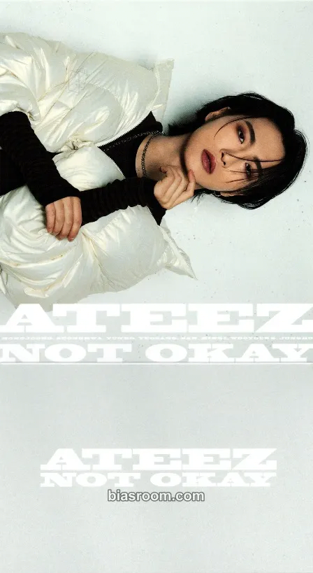 Seonghwa NOT OKAY Photocard - ATEEZ - ATEEZ K-pop photocard