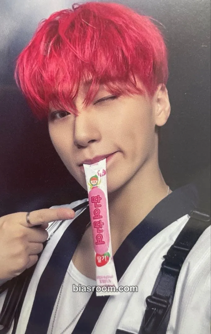 San THE WORLD EP.FIN : WILL Photocard - ATEEZ - ATEEZ K-pop photocard