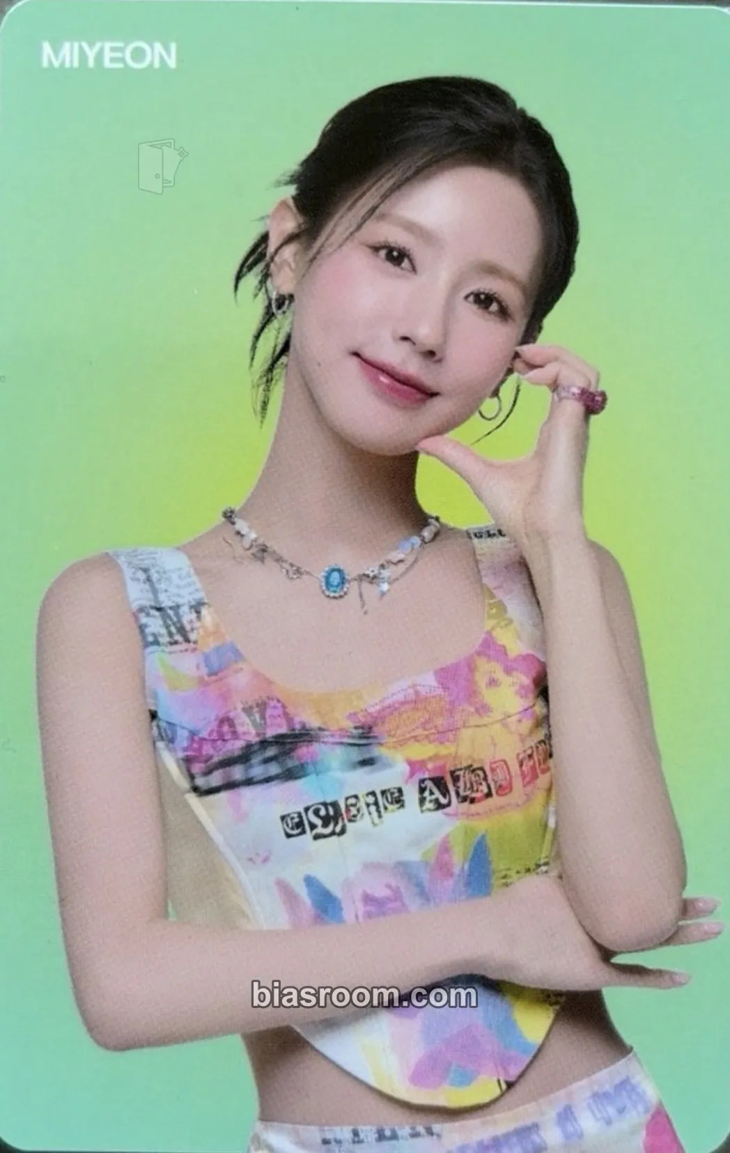 Miyeon Tams Zero Collaboration Photocard - i-dle - i-dle K-pop photocard