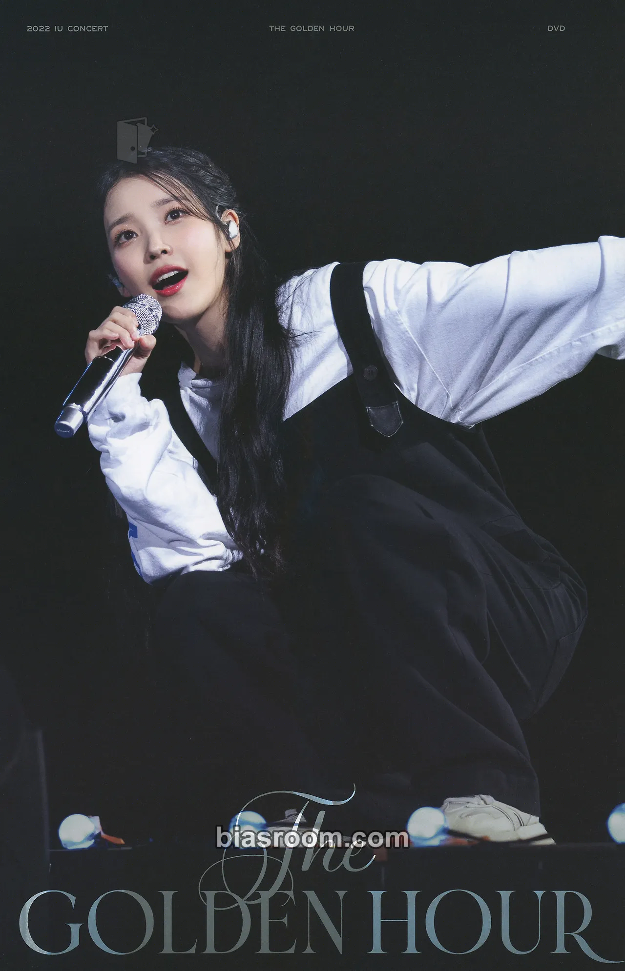 IU 2022 IU CONCERT <The Golden Hour : Under the Orange Sun> DVD/Blu-ray Photocard - IU K-pop photocard