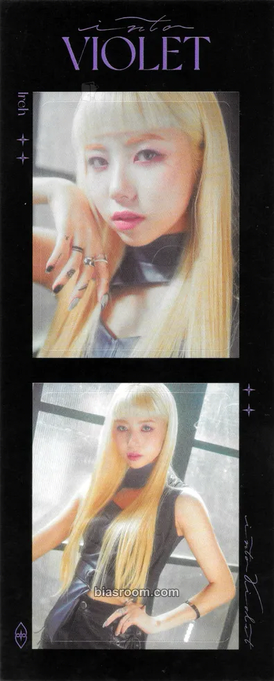 Ireh INTO VIOLET Photocard - PURPLE KISS - PURPLE KISS K-pop photocard