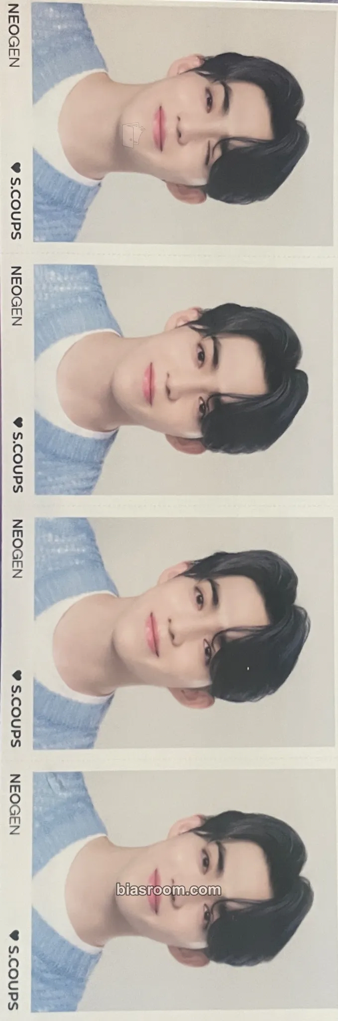 S.Coups Neogen x S.Coups Brand Collaboration Photocard - SEVENTEEN - SEVENTEEN K-pop photocard