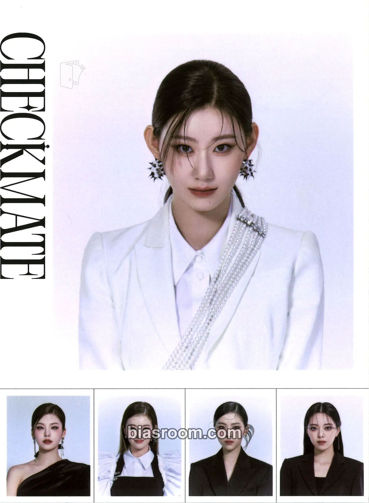Chaeryeong CHECKMATE Photocard - ITZY - ITZY K-pop photocard