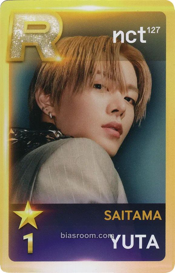 Yuta Neo City: The Origin (1st NCT127 Tour) Photocard - NCT 127 - NCT 127 K-pop photocard