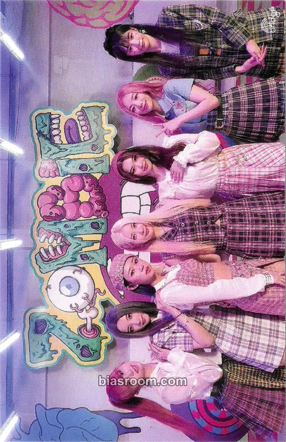 RBW Cafe Photocard - PURPLE KISS - PURPLE KISS K-pop photocard