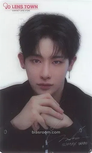 Wonho Monsta X x Lens Town Photocard - MONSTA X - MONSTA X K-pop photocard