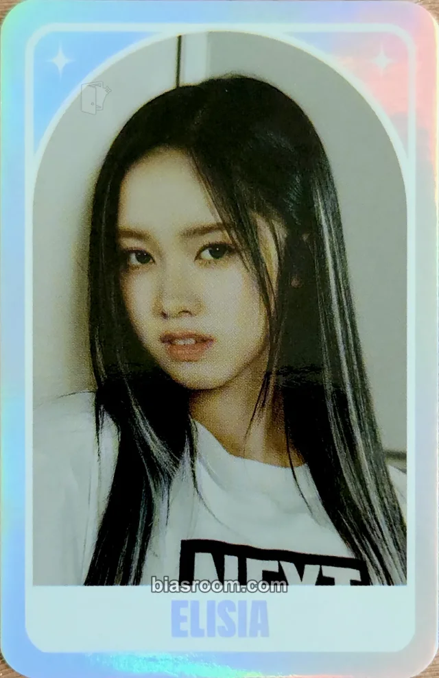 UNIS - Elisia - CURIOUS Album special card album photocard holographic (hologram)