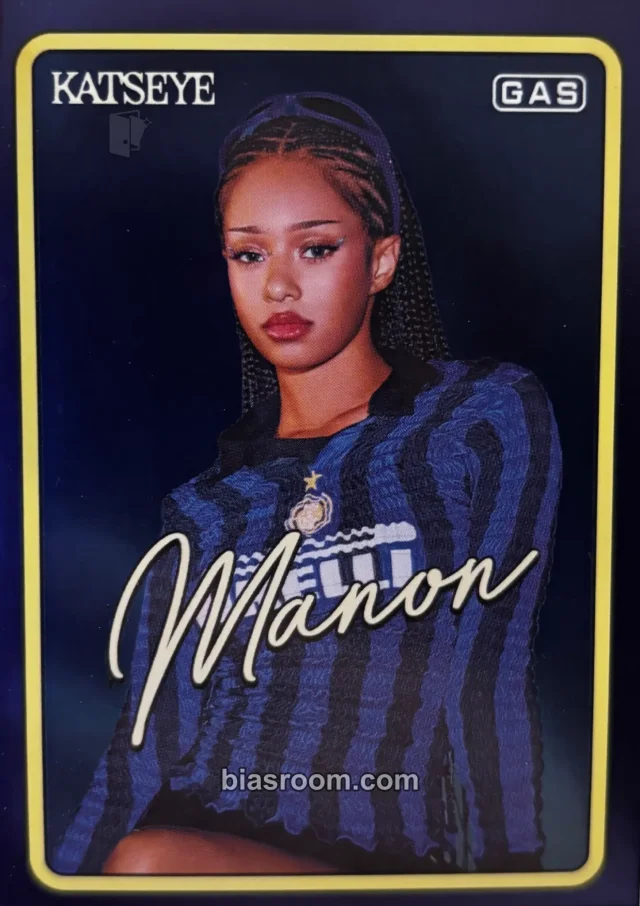 KATSEYE - Manon - GAS Trading Cards Other gas foil card trading card