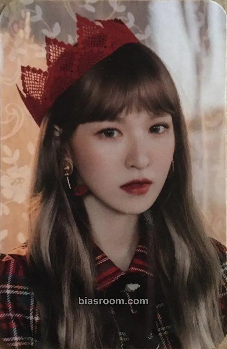 Wendy Perfect Velvet Photocard - Red Velvet - Red Velvet K-pop photocard