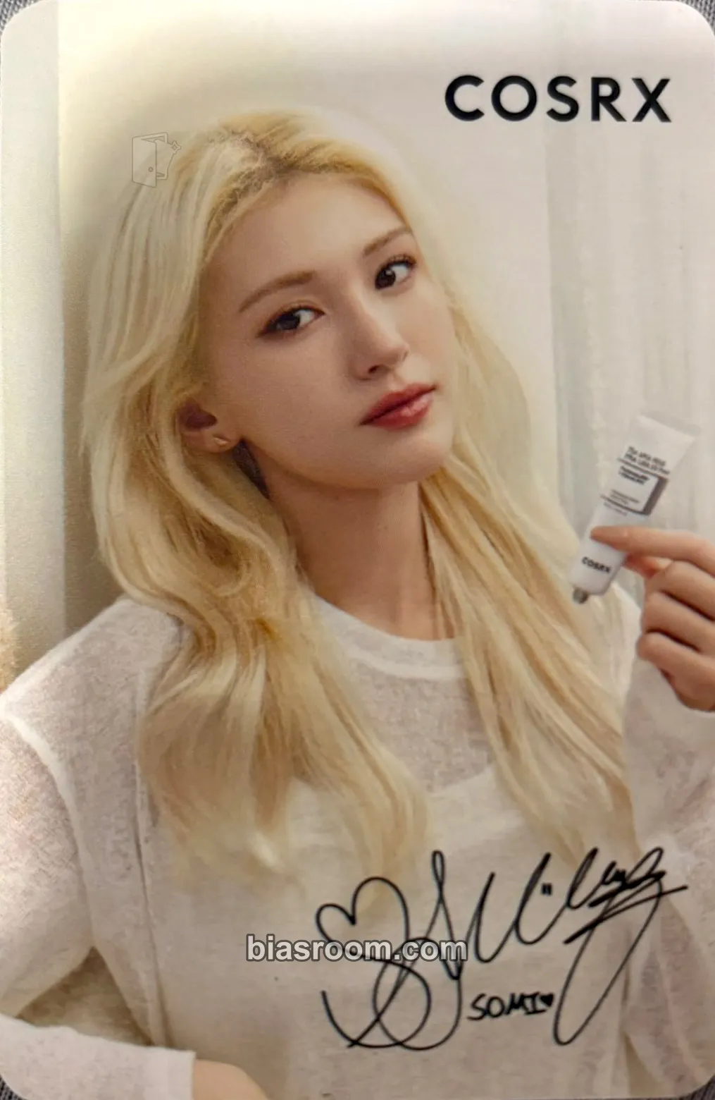 Jeon Somi Jeon Somi x COSRX Photocard - Jeon Somi K-pop photocard