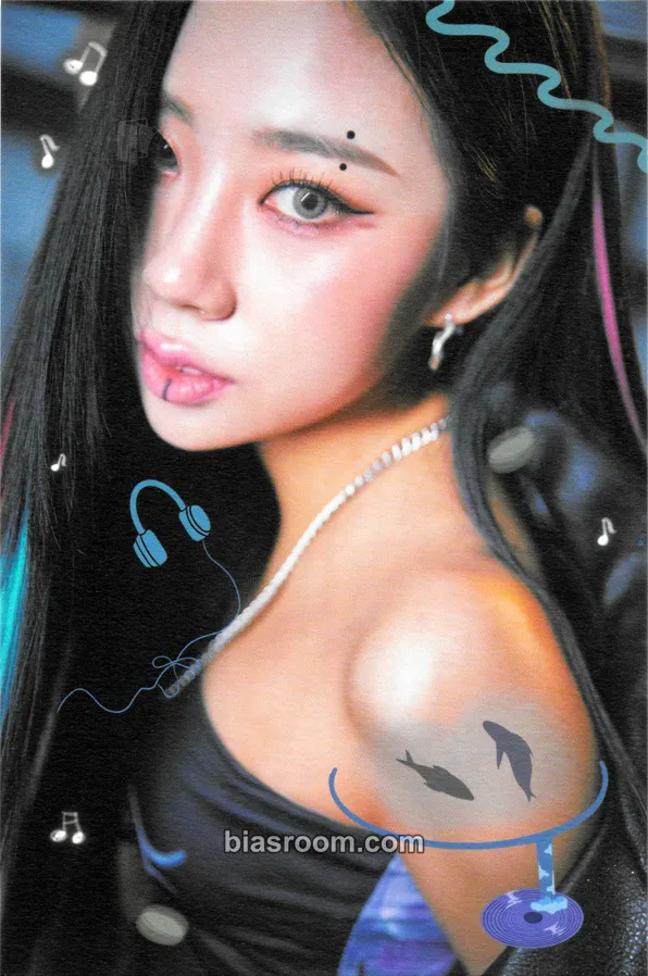 Dosie memeM Photocard - PURPLE KISS - PURPLE KISS K-pop photocard