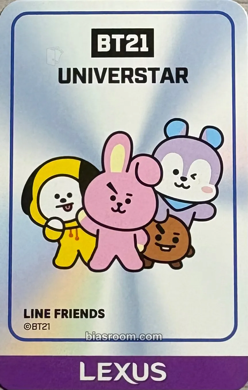BT21 Photocard - BTS - BTS K-pop photocard