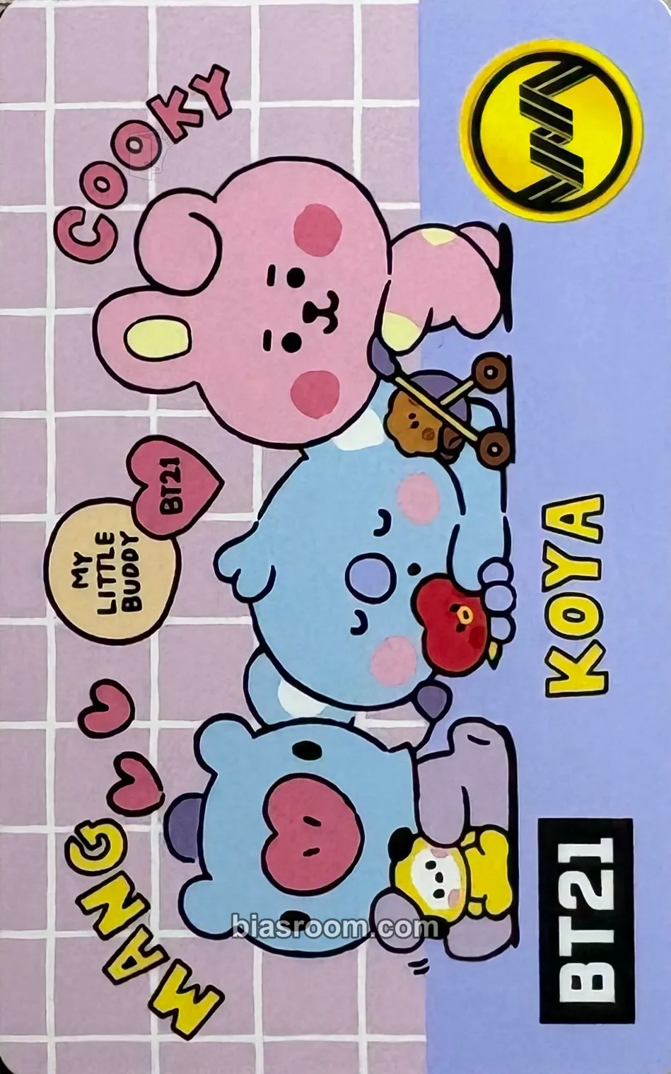 BT21 Photocard - BTS - BTS K-pop photocard