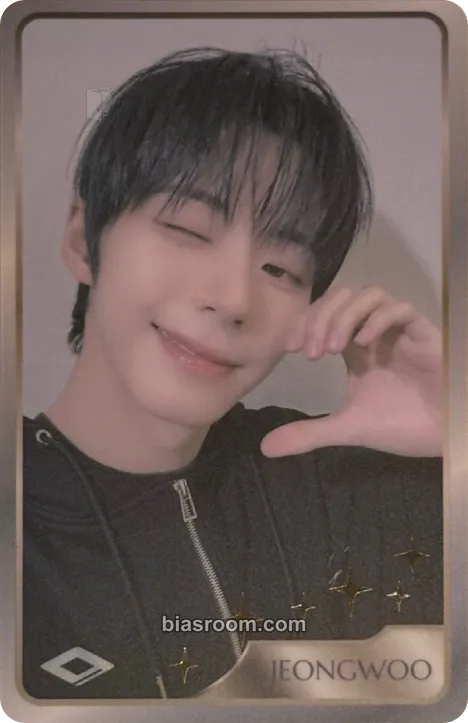 Jeongwoo Higher Timepiece x AHOF Photocard - AHOF - AHOF K-pop photocard