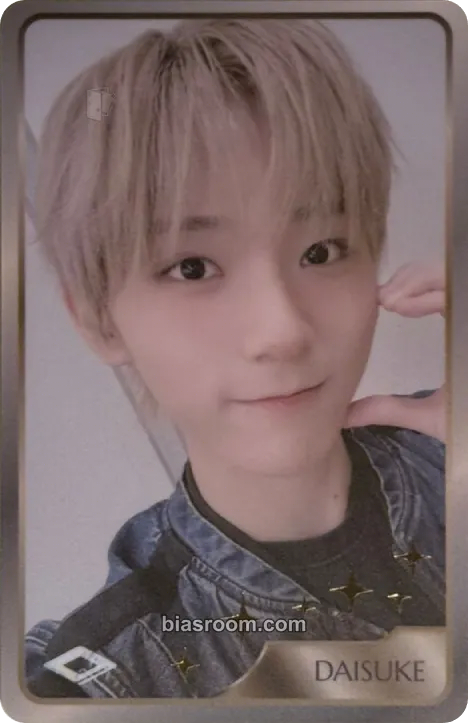 Daisuke Higher Timepiece x AHOF Photocard - AHOF - AHOF K-pop photocard