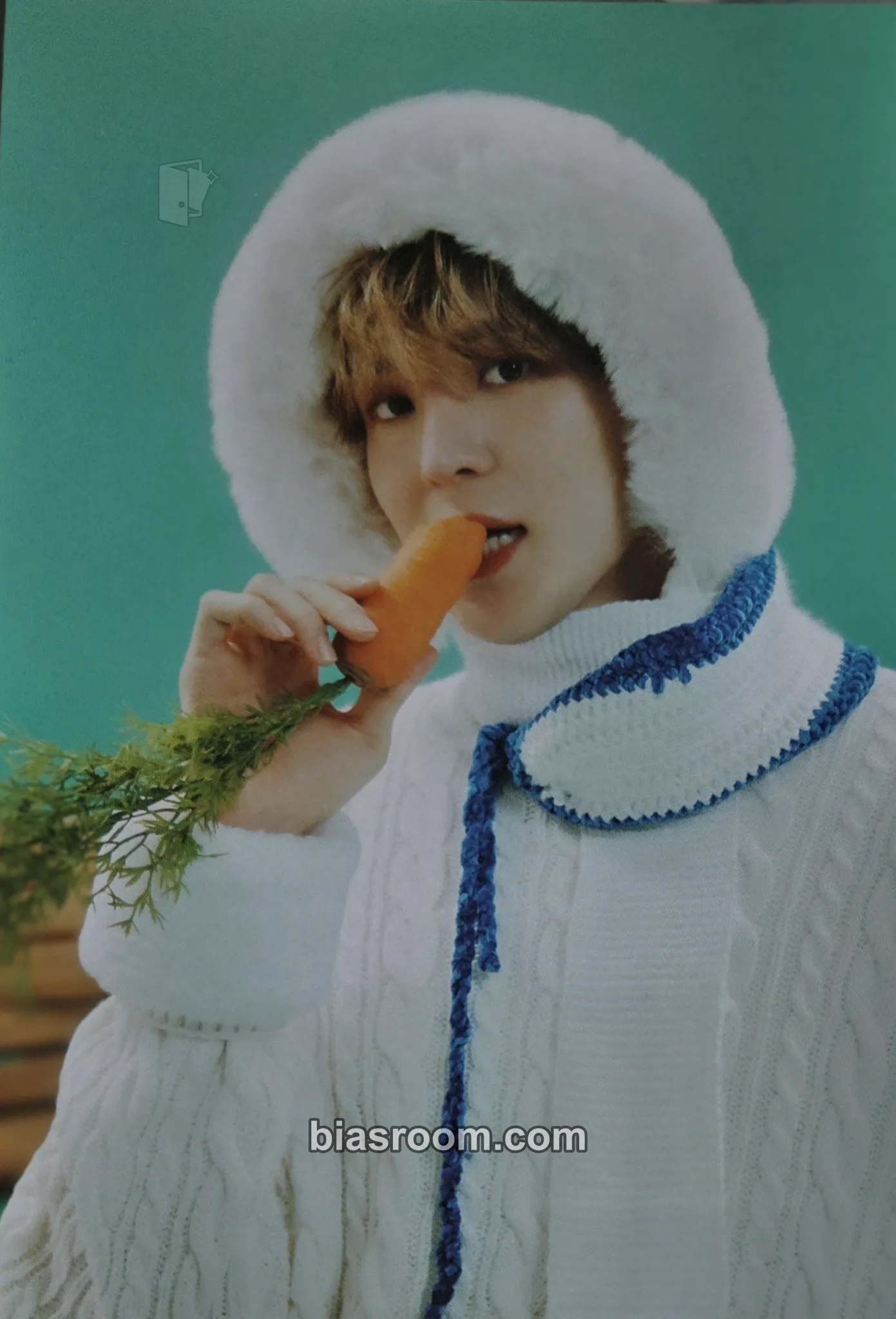 Yunho 8M1S Snowman Factory Photocard - ATEEZ - ATEEZ K-pop photocard