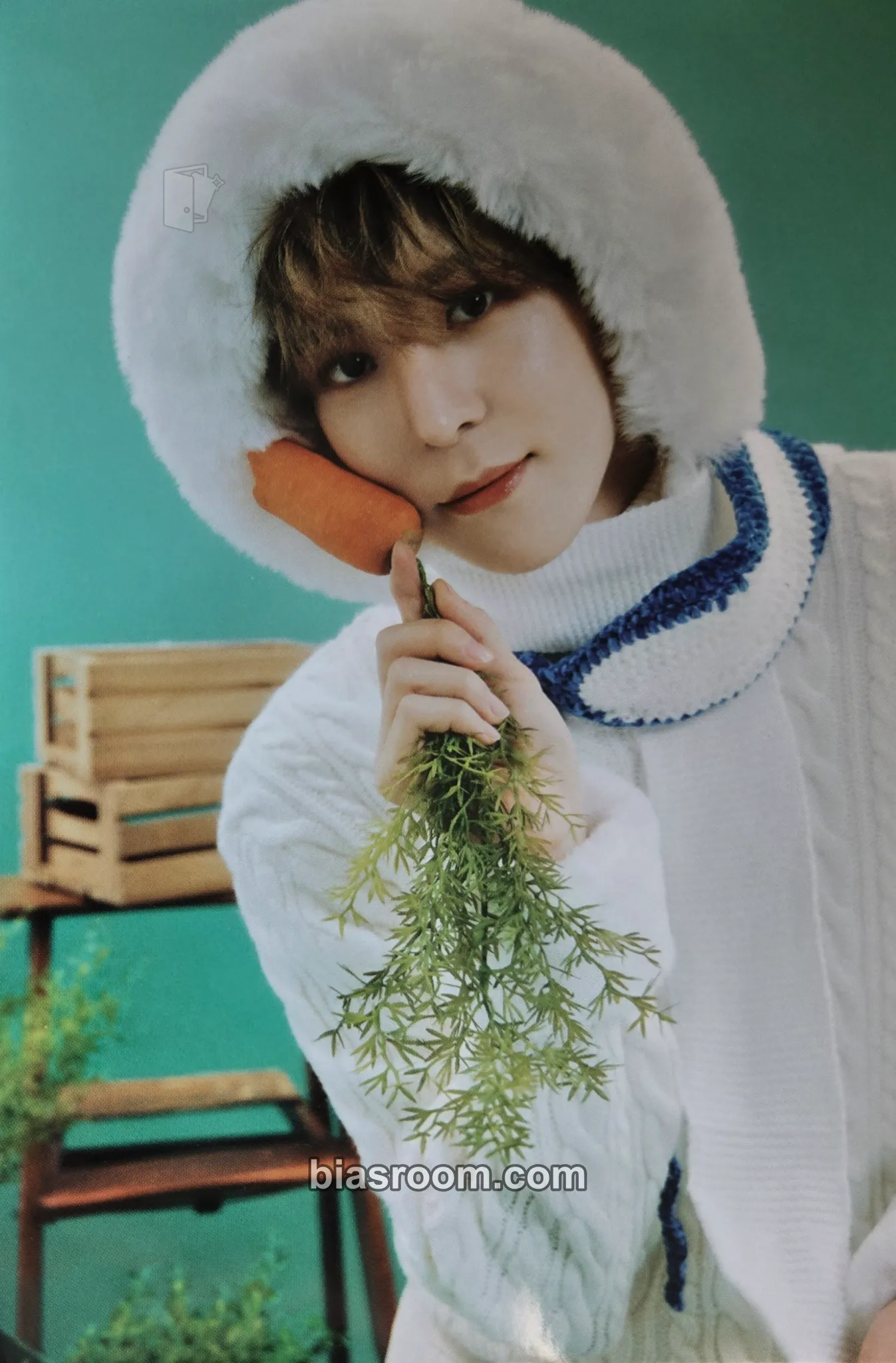 Yunho 8M1S Snowman Factory Photocard - ATEEZ - ATEEZ K-pop photocard