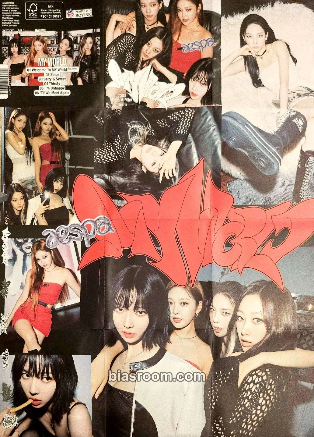 My World Photocard - aespa - aespa K-pop photocard