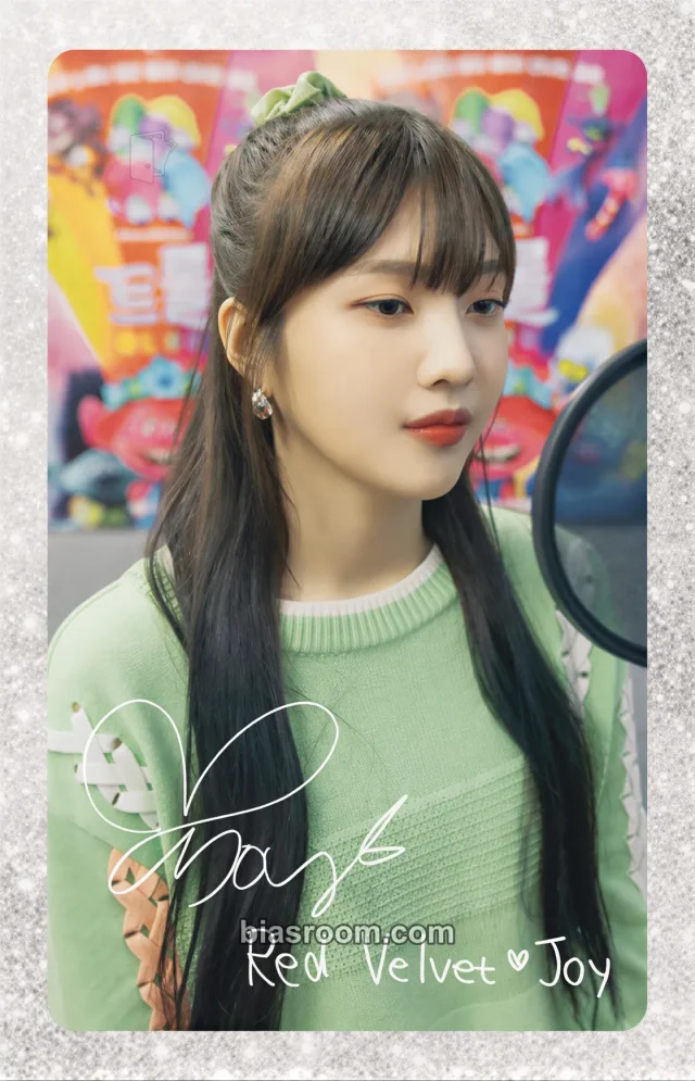 Red Velvet - Joy - Red Velvet Loves Good Luck Trolls Pop-Up Event non-standard size movie entrance / attendance benefit