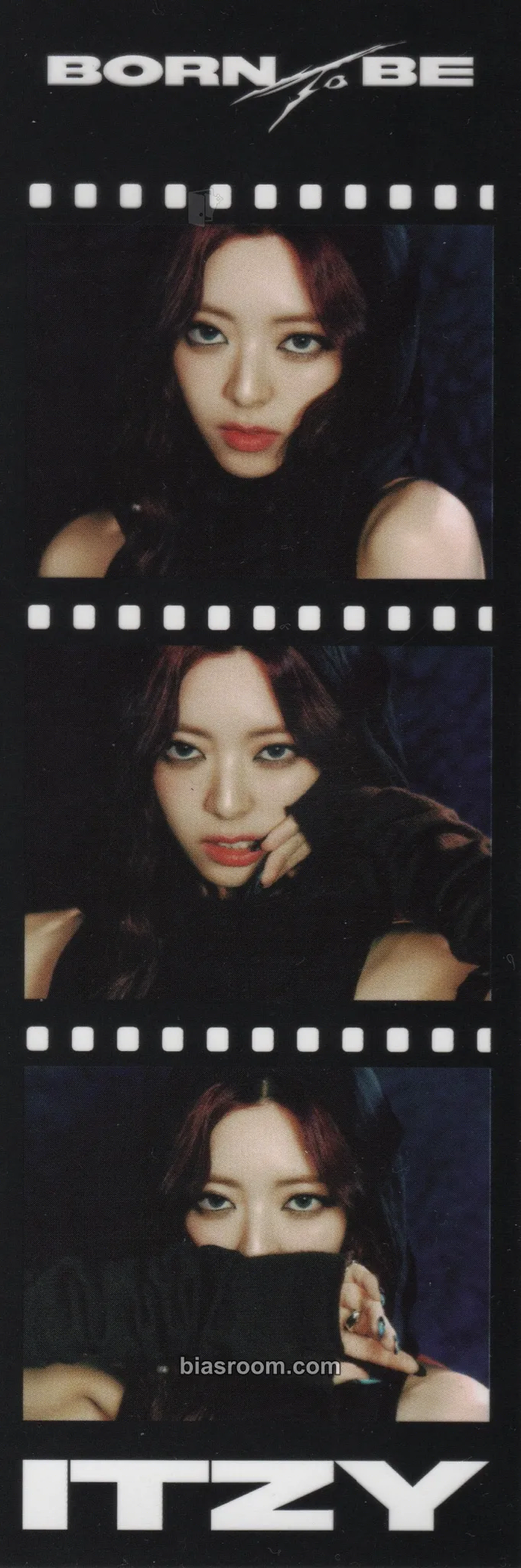 Yuna BORN TO BE Photocard - ITZY - ITZY K-pop photocard