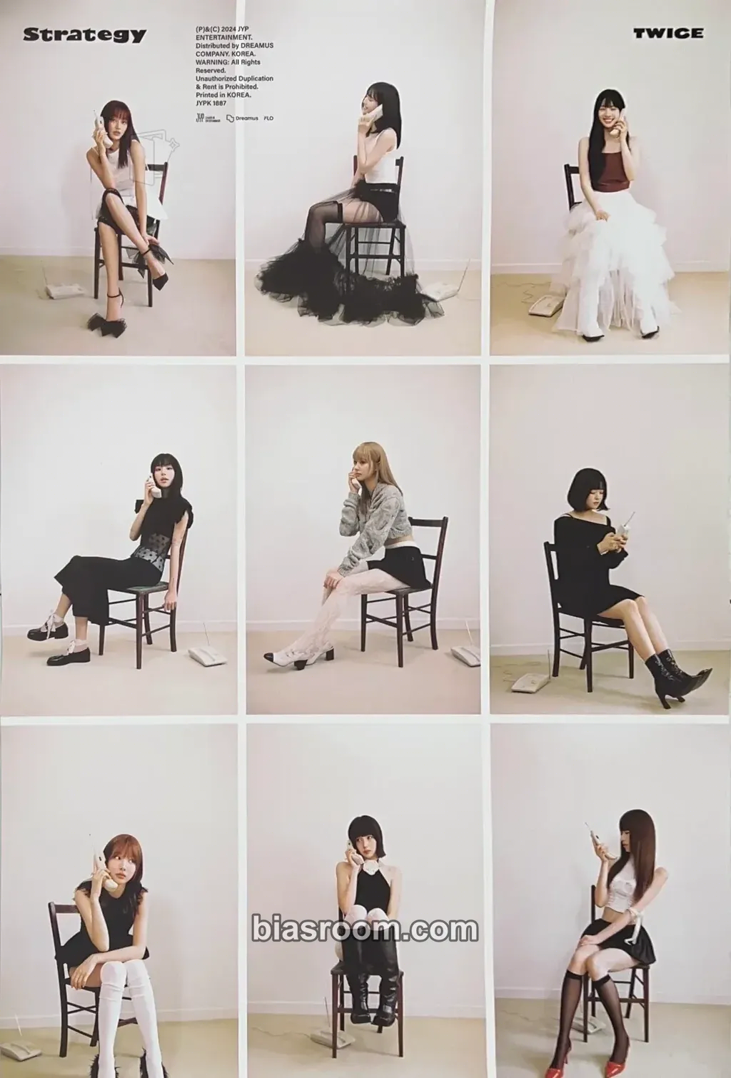 STRATEGY Photocard - TWICE - TWICE K-pop photocard