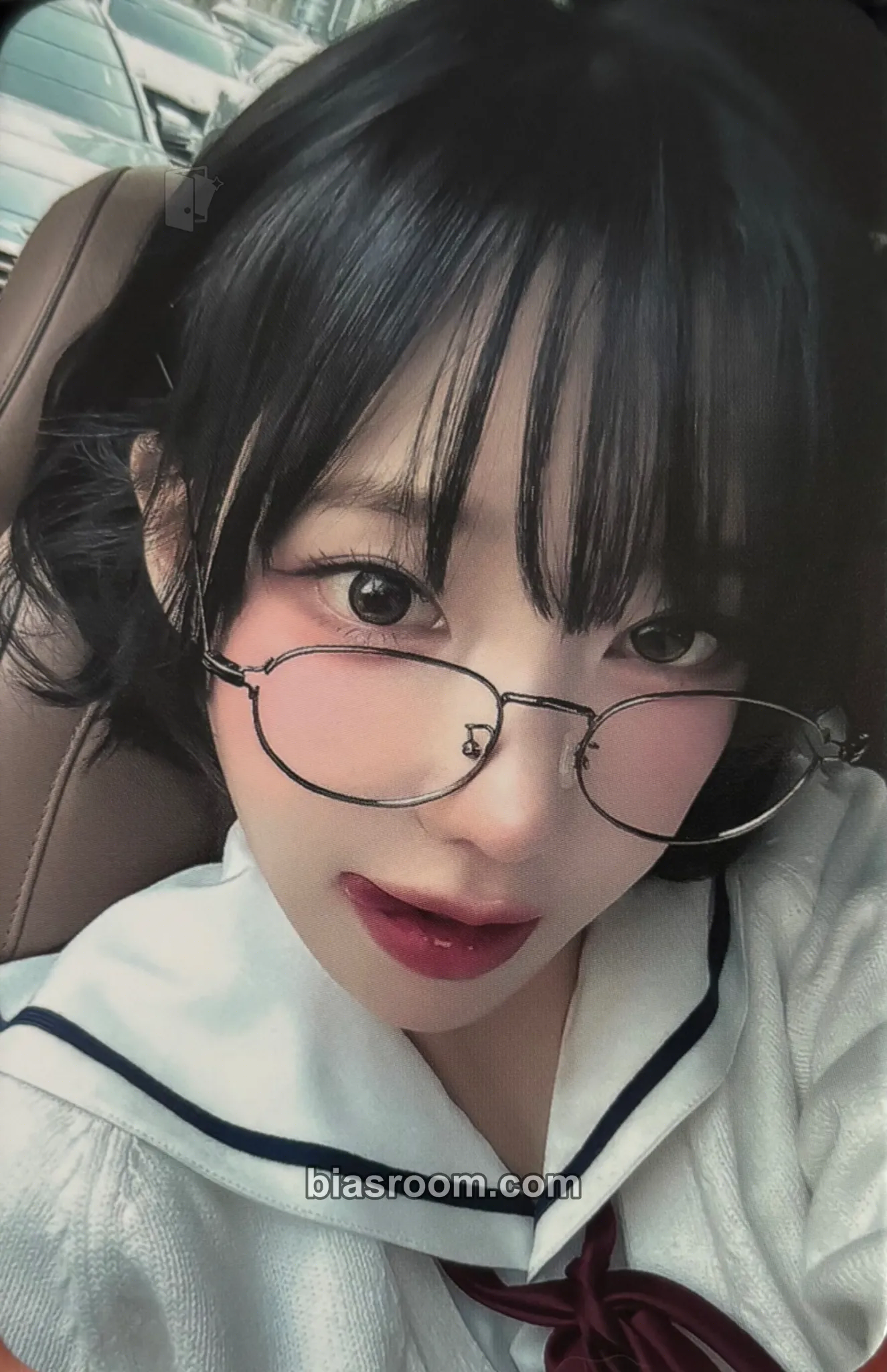 Magenta Manito Photocard - QWER - QWER K-pop photocard