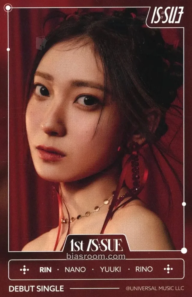 IS:SUE - RIn - 1st IS:SUE  Album album photocard limited edition A version