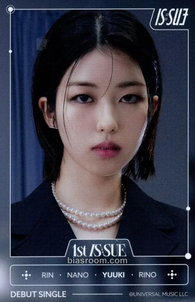 IS:SUE - Yuuki  - 1st IS:SUE  Album album photocard limited edition B version