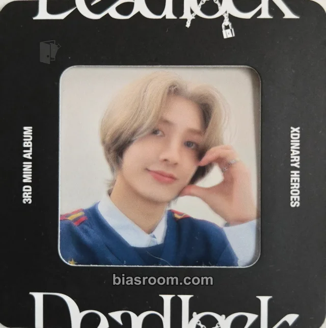 Xdinary Heroes - Jooyeon - Deadlock Album pob (pre-order benefit) film photo transparent/translucent frame photocard non-standard size