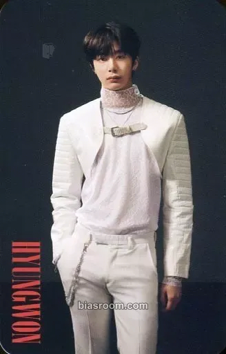 Hyungwon Alligator Photocard - MONSTA X - MONSTA X K-pop photocard