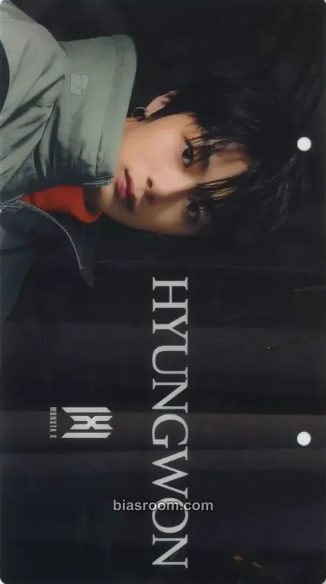 MONSTA X - Hyungwon - Alligator Album name plate japanese album