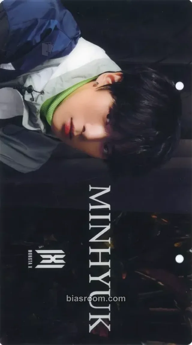MONSTA X - Minhyuk - Alligator Album name plate japanese album