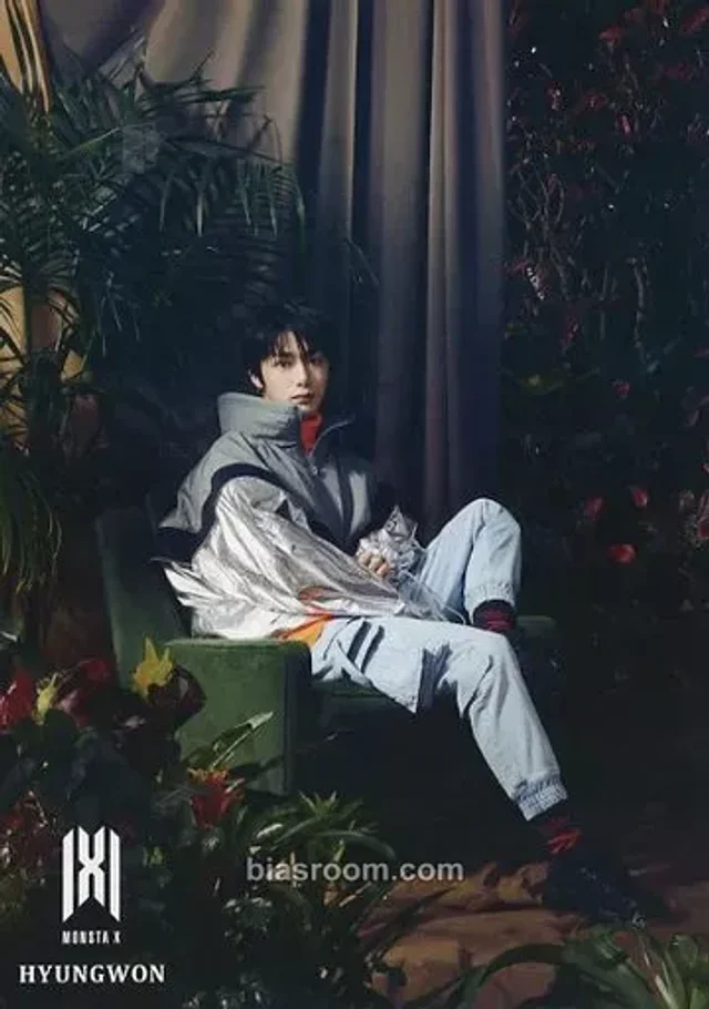 MONSTA X - Hyungwon - Alligator Album japanese album shibuya tower records mini poster purchase benefit