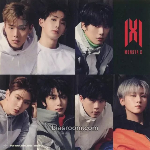MONSTA X - Hyungwon - Alligator Album japanese album shibuya tower records mini poster purchase benefit