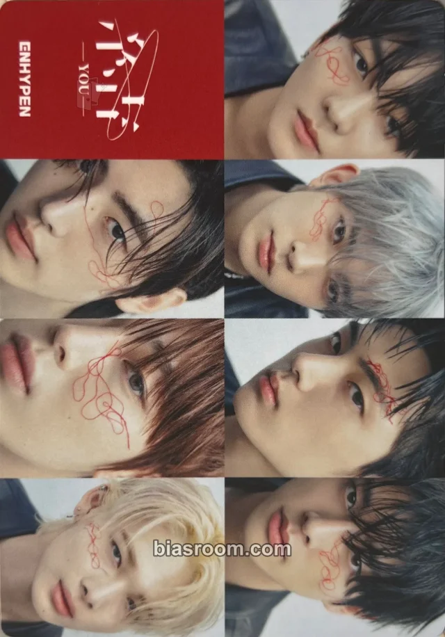 ENHYPEN - 結 -YOU- Album large photocard japanese album album photocard limited edition