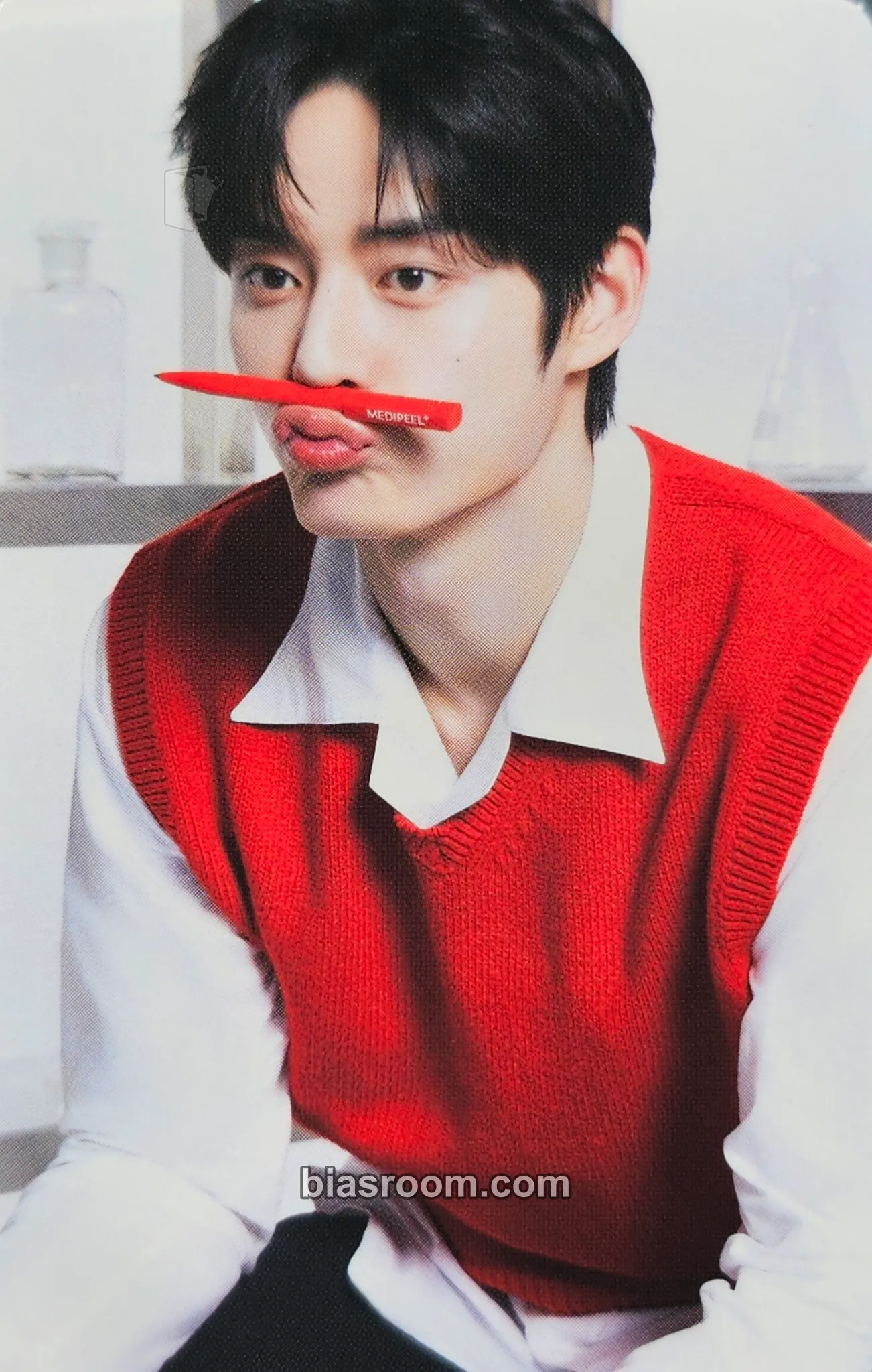 Jiwoong ZB1 x Medipeel Photocard - ZEROBASEONE - ZEROBASEONE K-pop photocard