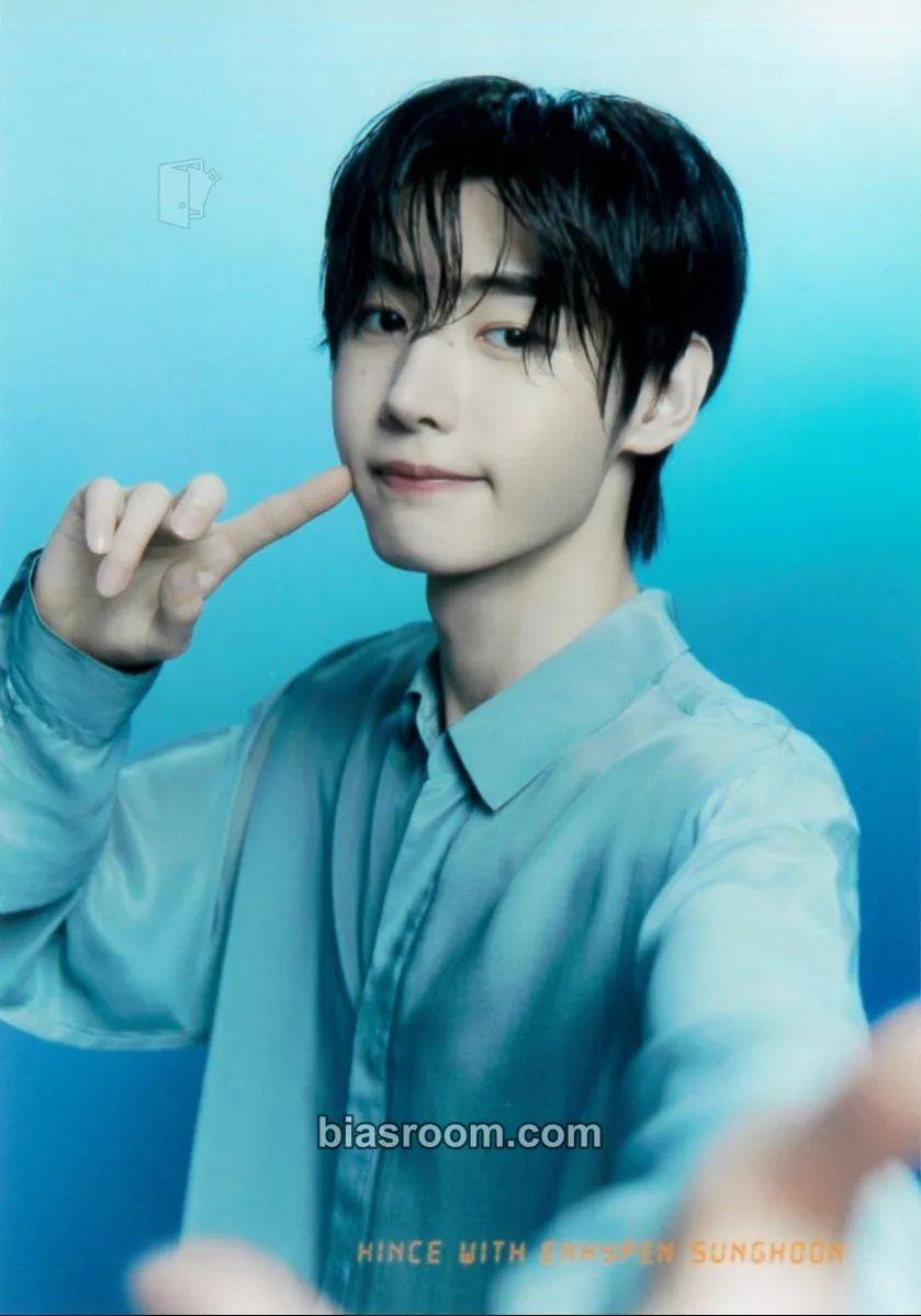 Sunghoon Sunghoon x hince Photocard - ENHYPEN - ENHYPEN K-pop photocard