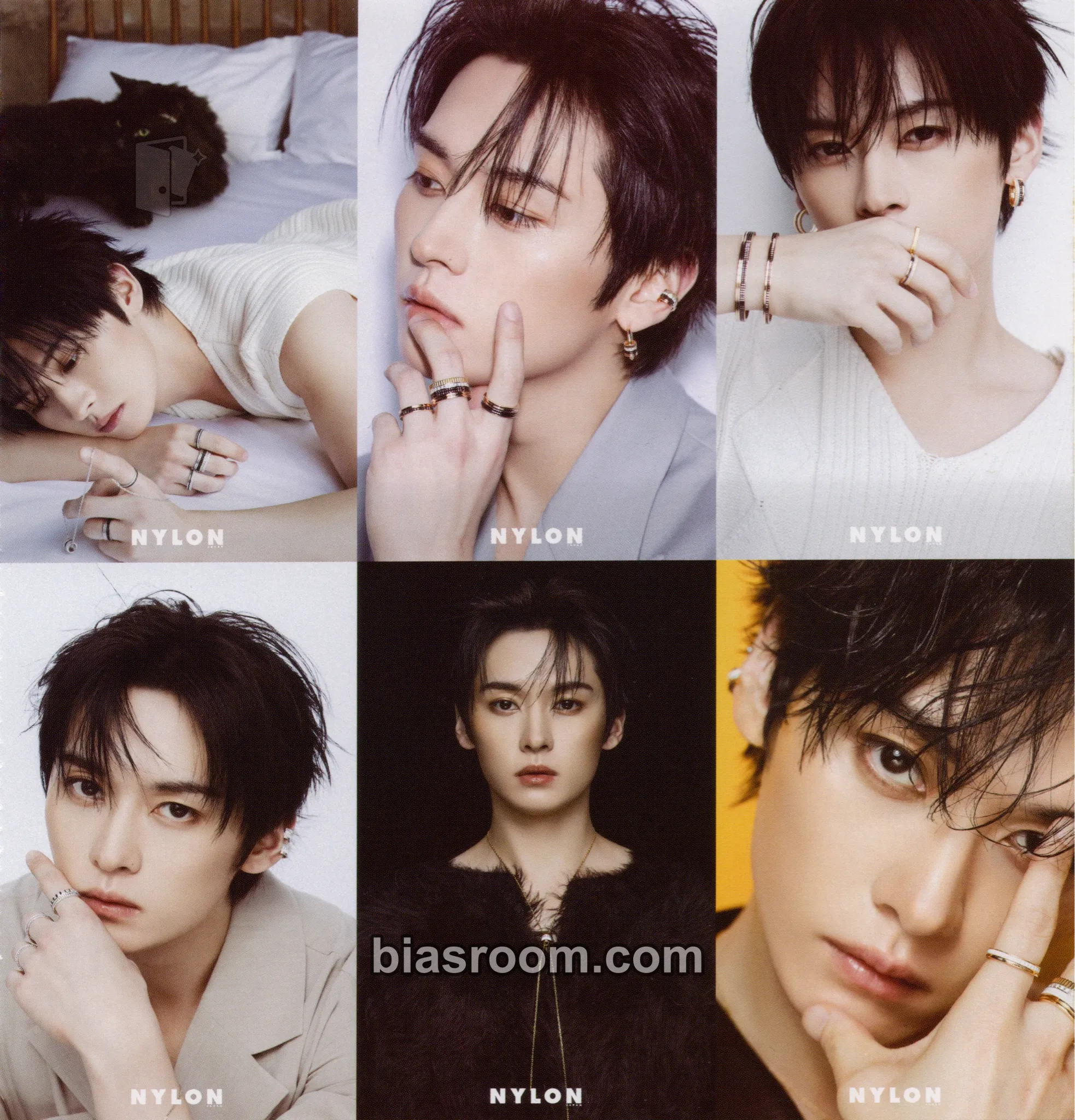 Lee Know NYLON JAPAN Magazine Photocard - Stray Kids - Stray Kids K-pop photocard