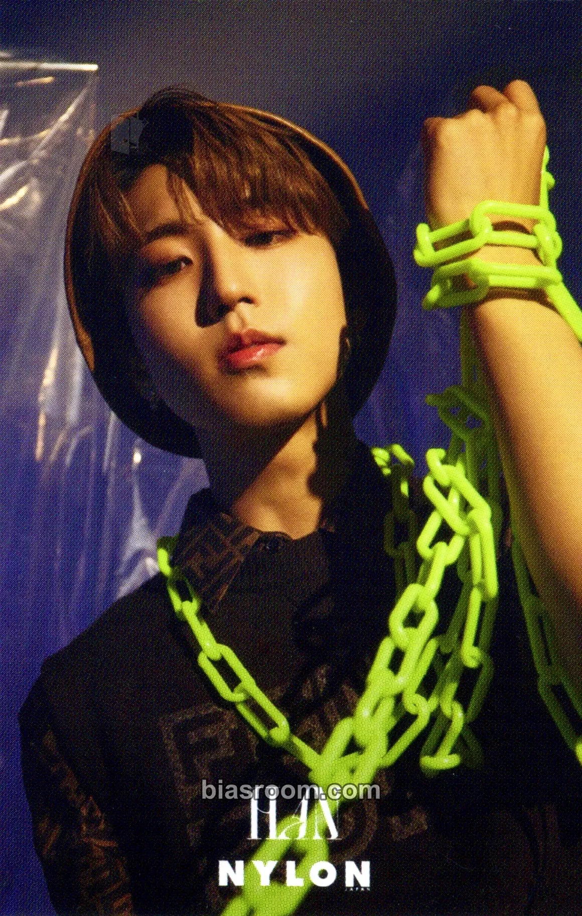 HAN NYLON JAPAN Magazine Photocard - Stray Kids - Stray Kids K-pop photocard