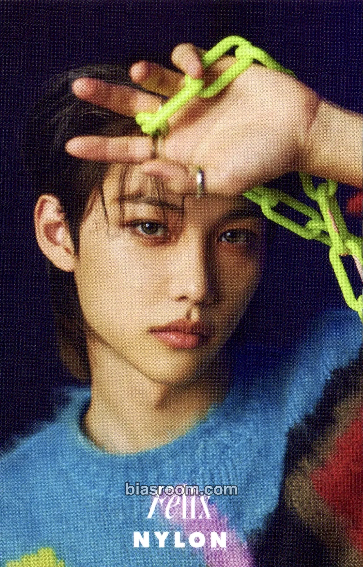 Felix NYLON JAPAN Magazine Photocard - Stray Kids - Stray Kids K-pop photocard
