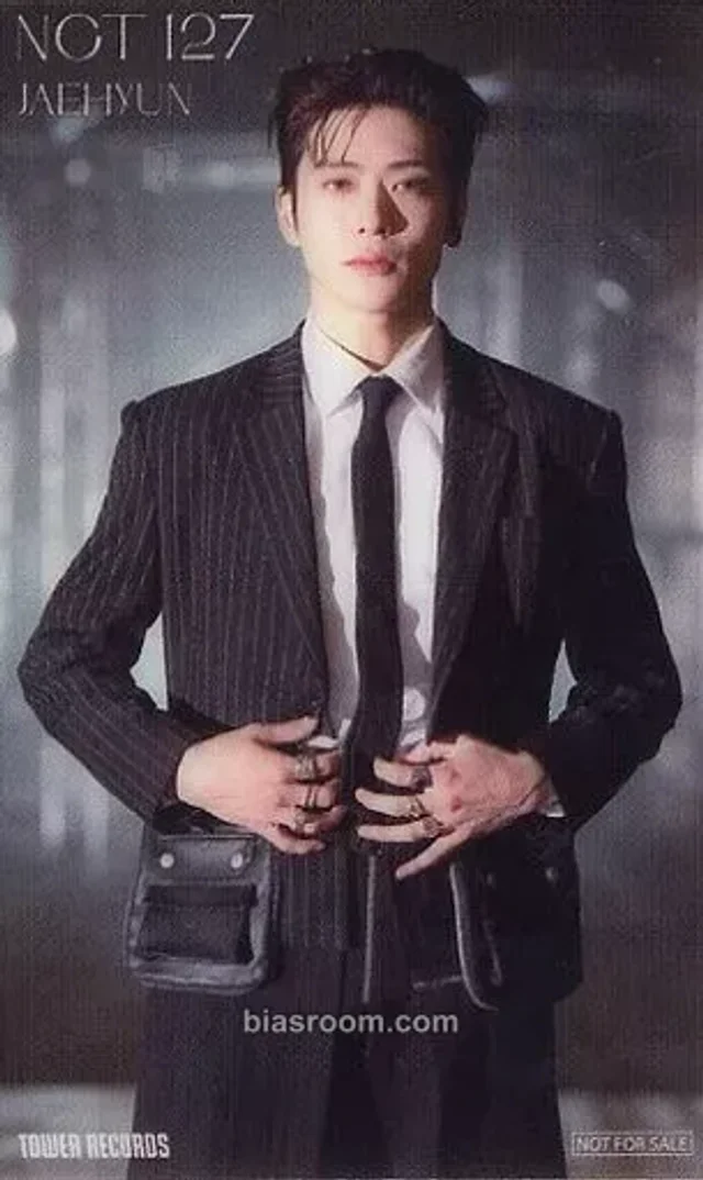 NCT 127 - Jaehyun - Loveholic Album japanese album tower records pob (pre-order benefit) non-standard size transparent