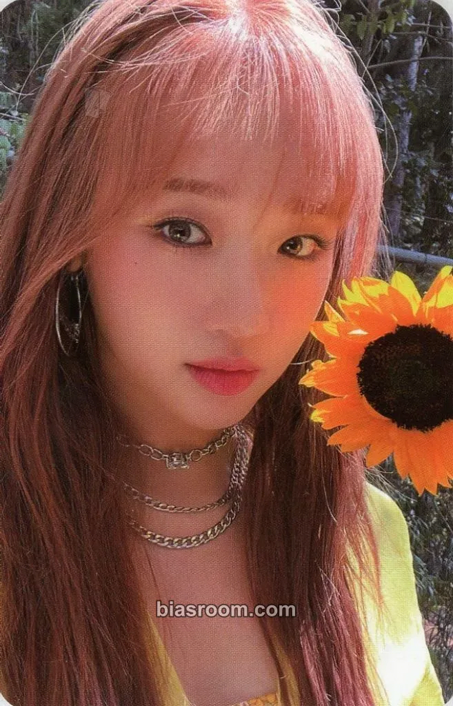 Choi Yoojung Sunflower Photocard - Choi Yoojung K-pop photocard