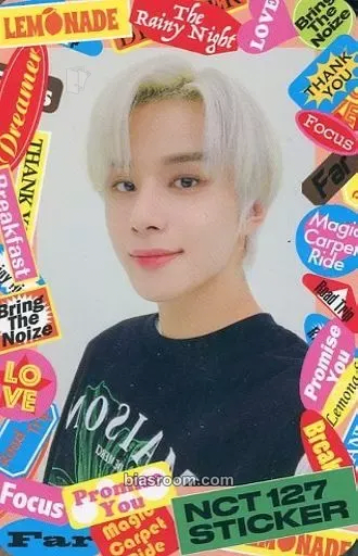 Jungwoo Sticker Photocard - NCT 127 - NCT 127 K-pop photocard