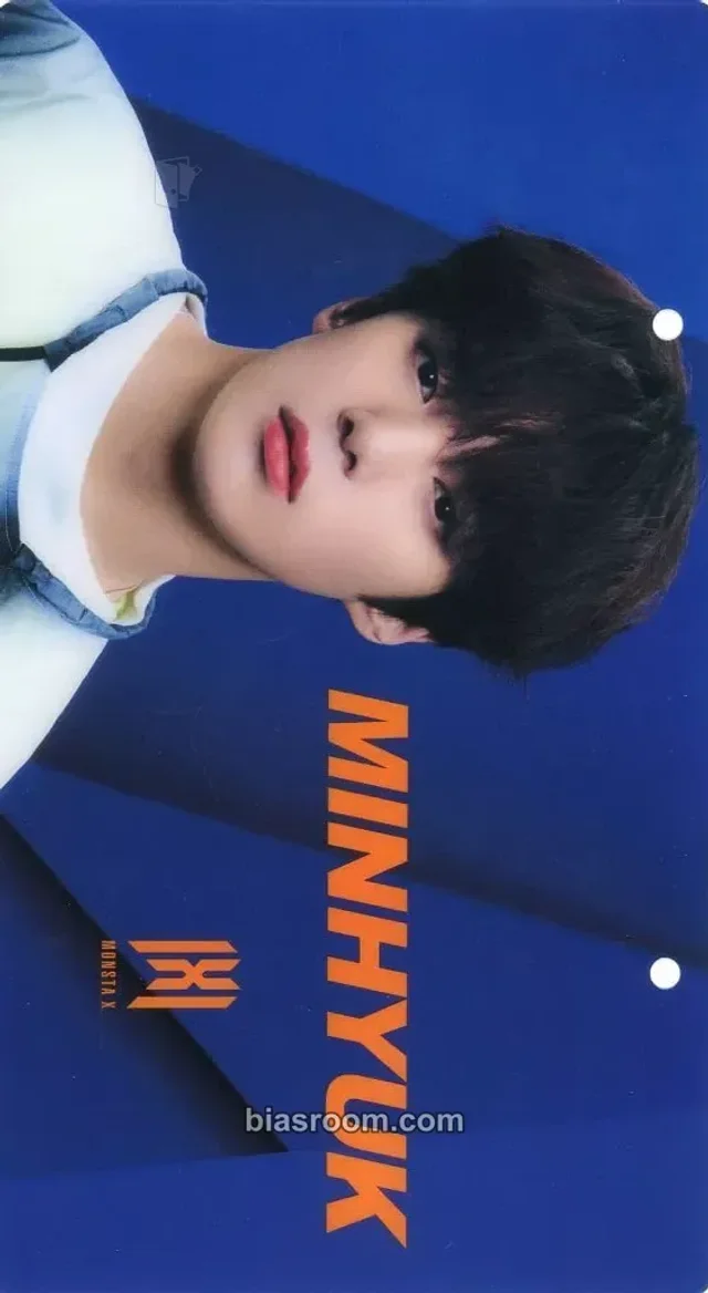 MONSTA X - Minhyuk - Phenomenon Album name plate japanese album